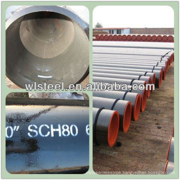 API 5L B spiral welded pipe for fluid feeding